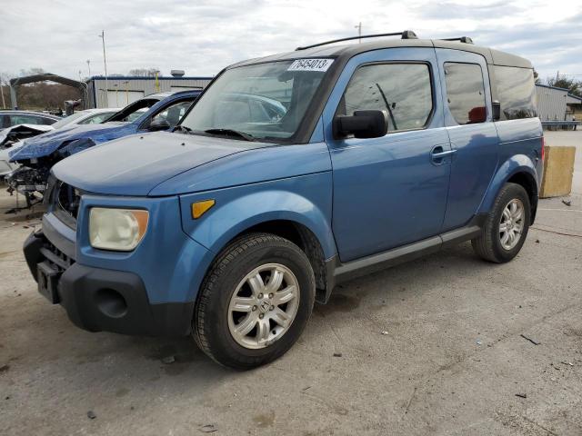 5J6YH28706L011185 - 2006 HONDA ELEMENT EX BLUE photo 1