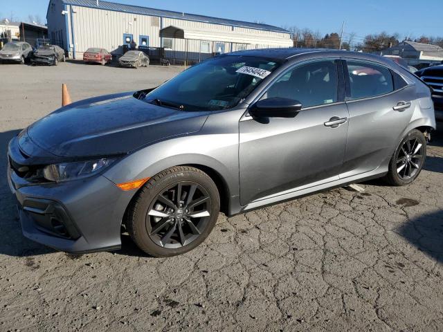 SHHFK7H83LU408553 - 2020 HONDA CIVIC EXL GRAY photo 1