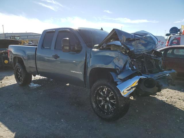 1GTR2VE30BZ121871 - 2011 GMC SIERRA K1500 SLE BLUE photo 4