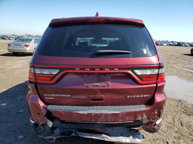 1C4RDJEG5GC385670 - 2016 DODGE DURANGO CITADEL BURGUNDY photo 6