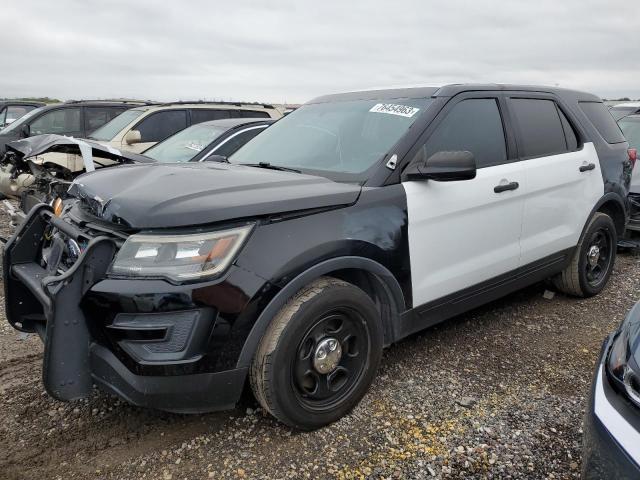 1FM5K8AR8HGB34099 - 2017 FORD EXPLORER POLICE INTERCEPTOR BLACK photo 1