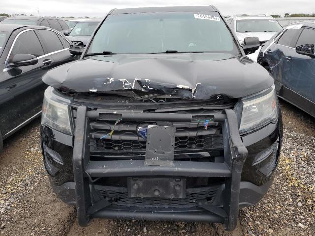 1FM5K8AR8HGB34099 - 2017 FORD EXPLORER POLICE INTERCEPTOR BLACK photo 5