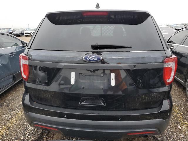 1FM5K8AR8HGB34099 - 2017 FORD EXPLORER POLICE INTERCEPTOR BLACK photo 6