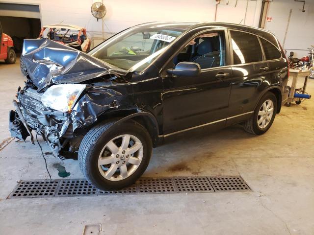 5J6RE48537L016650 - 2007 HONDA CR-V EX BLACK photo 1