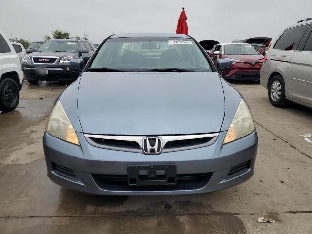 1HGCM56717A008777 - 2007 HONDA ACCORD EX BLUE photo 5