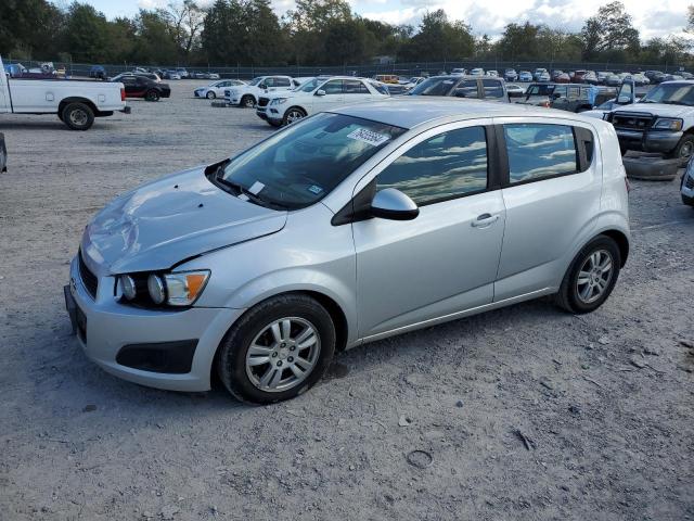 1G1JA6SH3C4166168 - 2012 CHEVROLET SONIC LS SILVER photo 1