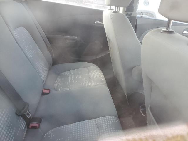 1G1JA6SH3C4166168 - 2012 CHEVROLET SONIC LS SILVER photo 11