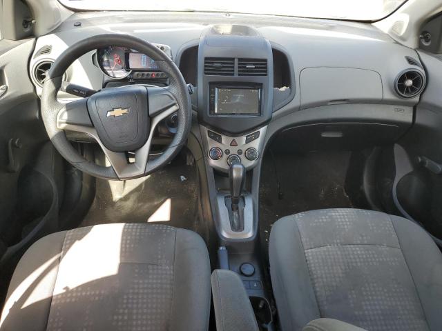 1G1JA6SH3C4166168 - 2012 CHEVROLET SONIC LS SILVER photo 8