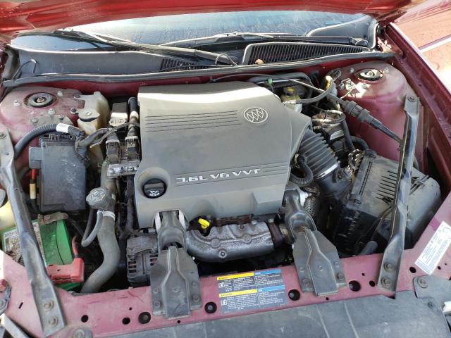 2G4WE587461213181 - 2006 BUICK LACROSSE CXS RED photo 11