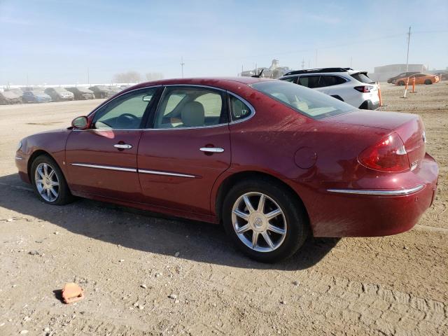 2G4WE587461213181 - 2006 BUICK LACROSSE CXS RED photo 2