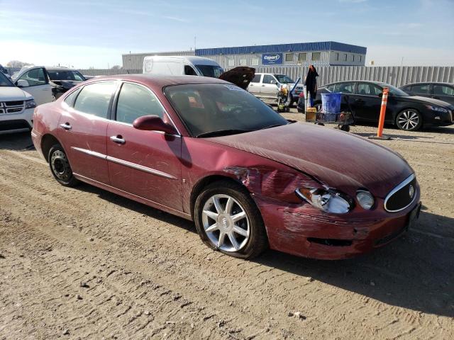 2G4WE587461213181 - 2006 BUICK LACROSSE CXS RED photo 4