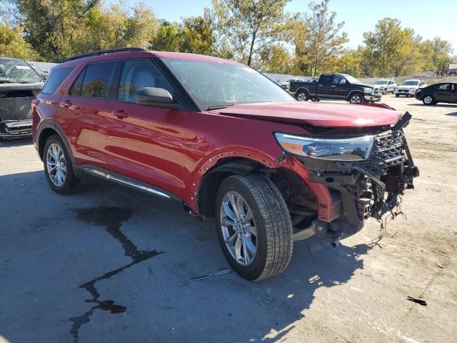 1FMSK8DH1PGB64128 - 2023 FORD EXPLORER XLT RED photo 4