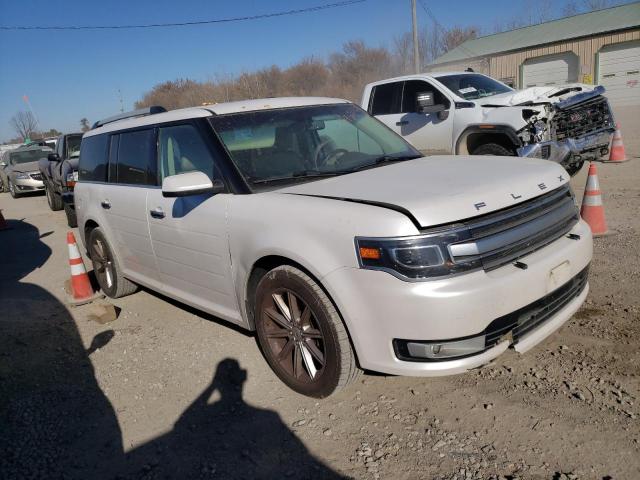 2FMGK5D89DBD21122 - 2013 FORD FLEX LIMITED WHITE photo 4