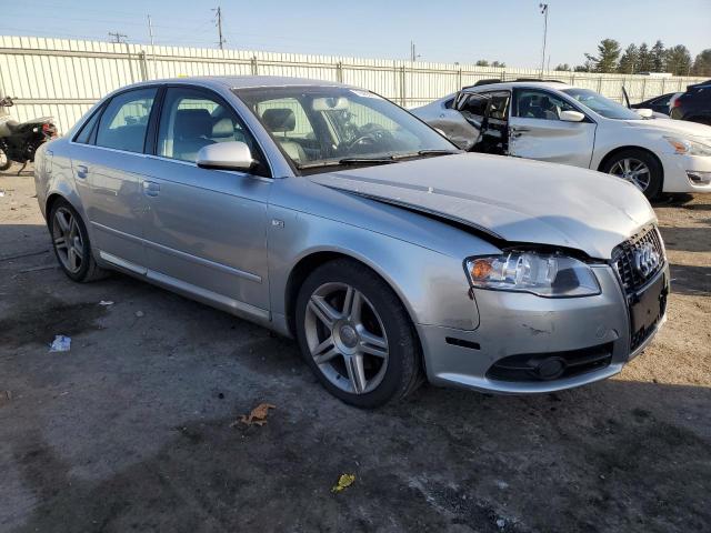 WAUDF78E08A084865 - 2008 AUDI A4 2.0T QUATTRO SILVER photo 4