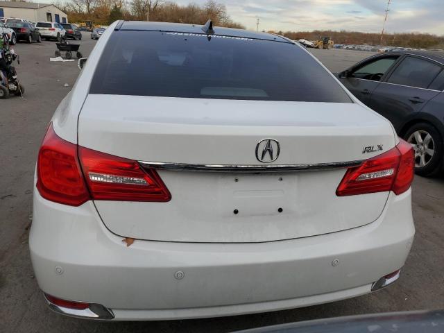 JH4KC1F93EC800016 - 2014 ACURA RLX ADVANCE WHITE photo 6