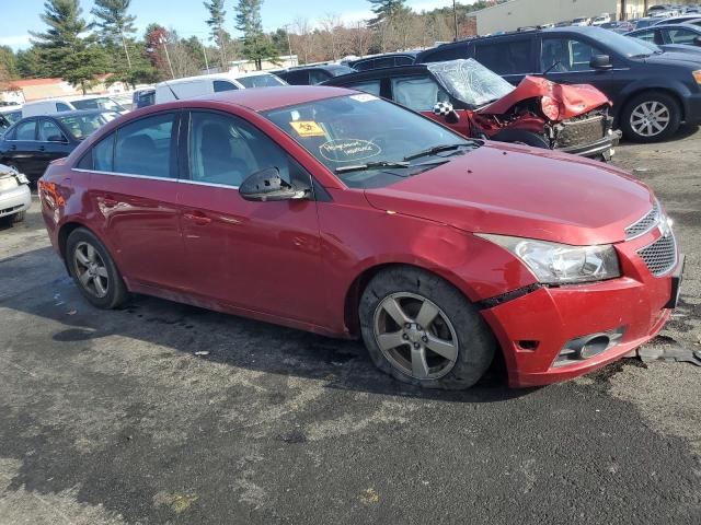 1G1PC5SBXE7436105 - 2014 CHEVROLET CRUZE LT RED photo 4