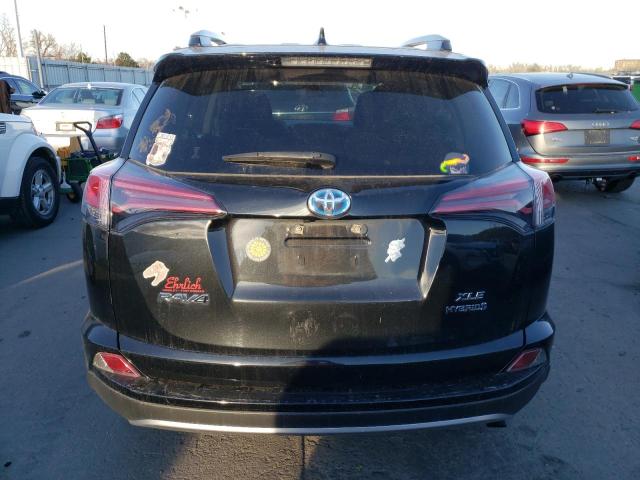 JTMRJREV0HD121791 - 2017 TOYOTA RAV4 HV LE BLACK photo 6