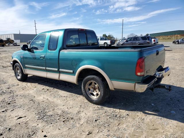 1FTDX1762VNC13510 - 1997 FORD F150 GREEN photo 2