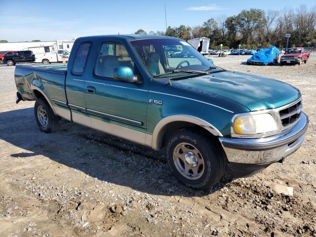 1FTDX1762VNC13510 - 1997 FORD F150 GREEN photo 4