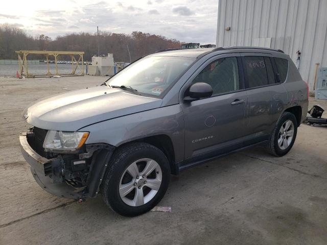 1C4NJDEB5DD164444 - 2013 JEEP COMPASS LATITUDE SILVER photo 1