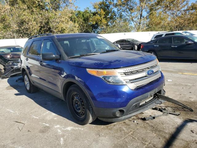 1FM5K7B8XDGA87393 - 2013 FORD EXPLORER BLUE photo 4