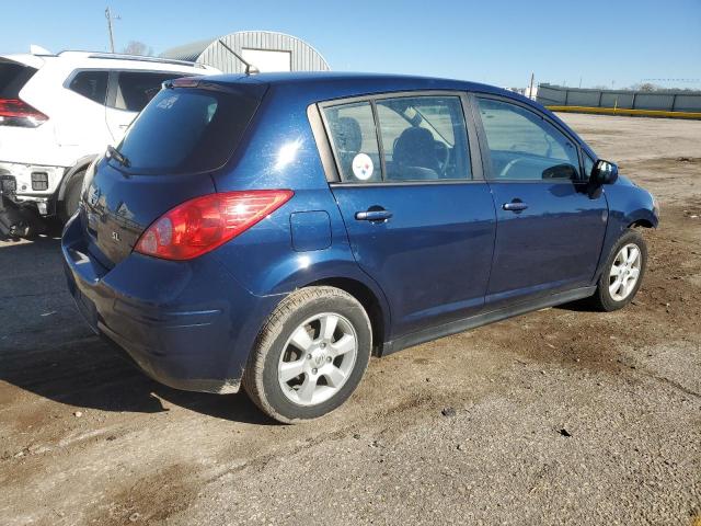 3N1BC13E18L423510 - 2008 NISSAN VERSA S BLUE photo 3