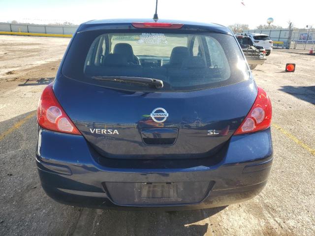 3N1BC13E18L423510 - 2008 NISSAN VERSA S BLUE photo 6