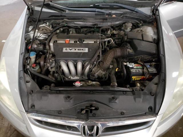 1HGCM56367A156226 - 2007 HONDA ACCORD SE SILVER photo 11