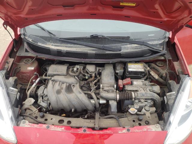 3N1CK3CP9HL266412 - 2017 NISSAN MICRA RED photo 11