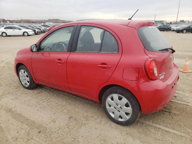 3N1CK3CP9HL266412 - 2017 NISSAN MICRA RED photo 2
