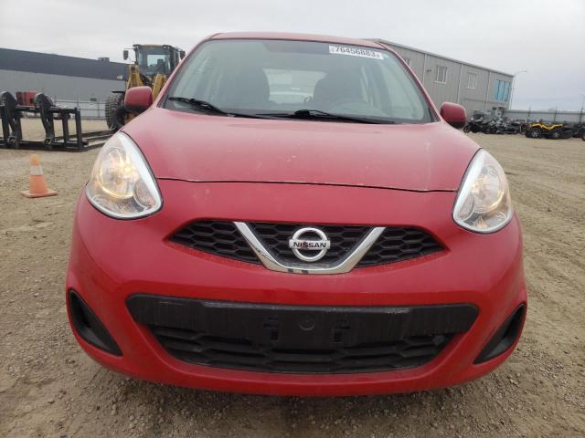 3N1CK3CP9HL266412 - 2017 NISSAN MICRA RED photo 5