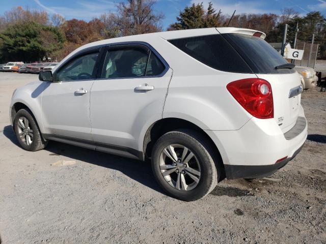 2GNFLEEKXF6369805 - 2015 CHEVROLET EQUINOX LS WHITE photo 2