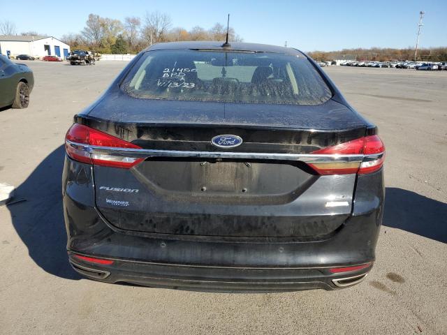 3FA6P0H93HR332086 - 2017 FORD FUSION SE BLACK photo 6