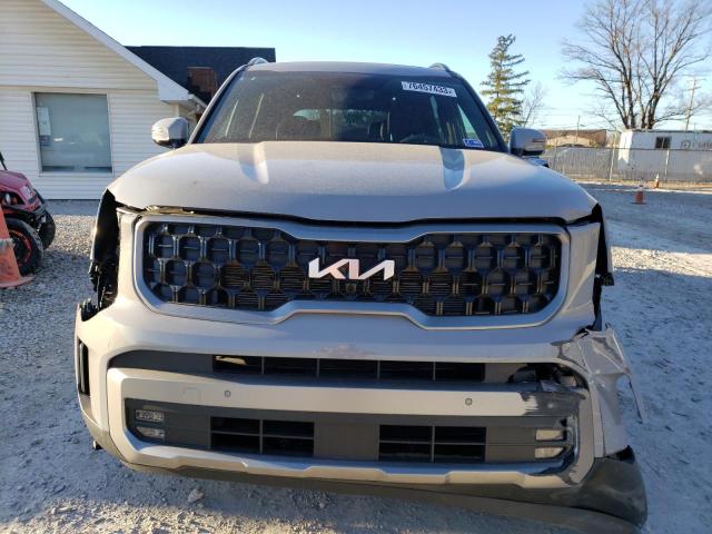 5XYP5DGC7PG362189 - 2023 KIA TELLURIDE SX GRAY photo 5