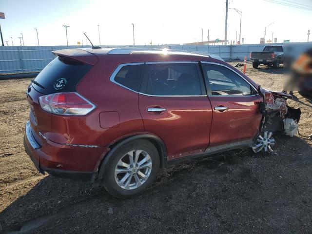 KNMAT2MV0FP539800 - 2015 NISSAN ROGUE S RED photo 3