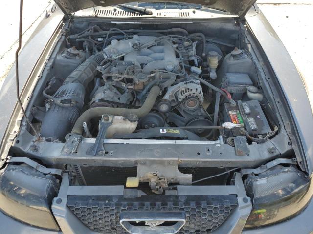 1FAFP40684F237085 - 2004 FORD MUSTANG GRAY photo 11