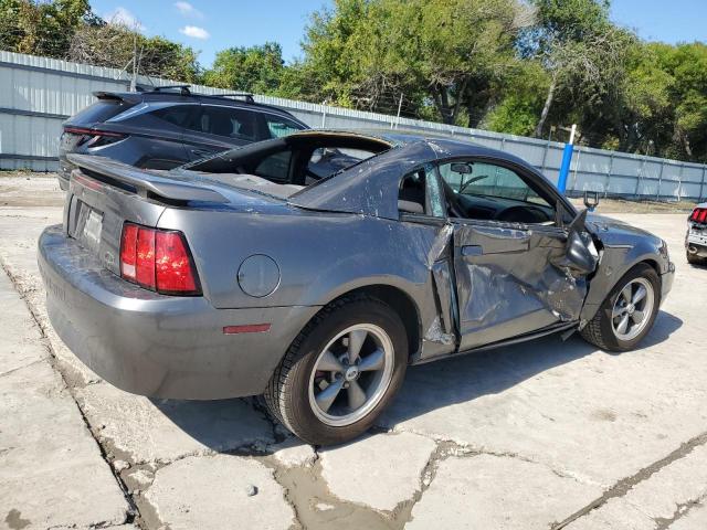 1FAFP40684F237085 - 2004 FORD MUSTANG GRAY photo 3