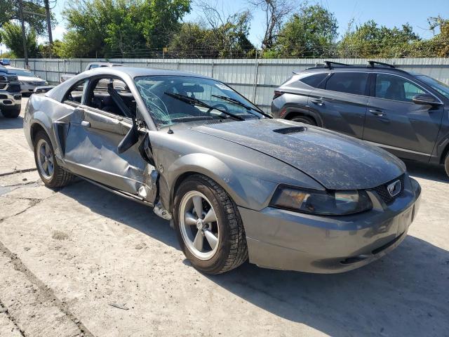 1FAFP40684F237085 - 2004 FORD MUSTANG GRAY photo 4