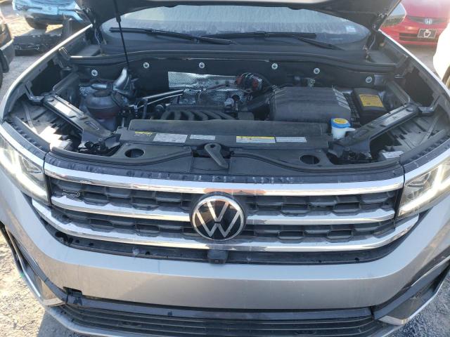 1V2FE2CAXNC214767 - 2022 VOLKSWAGEN ATLAS CROS SEL PREMIUM R-LINE SILVER photo 12