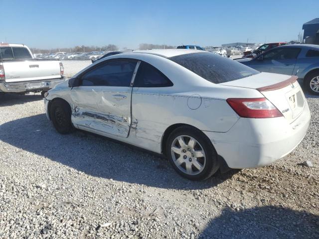 2HGFG12687H579811 - 2007 HONDA CIVIC LX WHITE photo 2