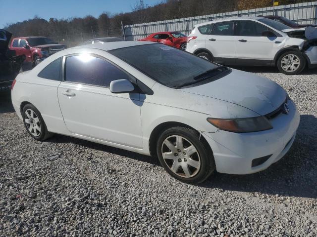 2HGFG12687H579811 - 2007 HONDA CIVIC LX WHITE photo 4