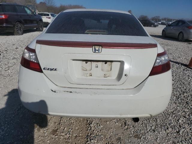 2HGFG12687H579811 - 2007 HONDA CIVIC LX WHITE photo 6