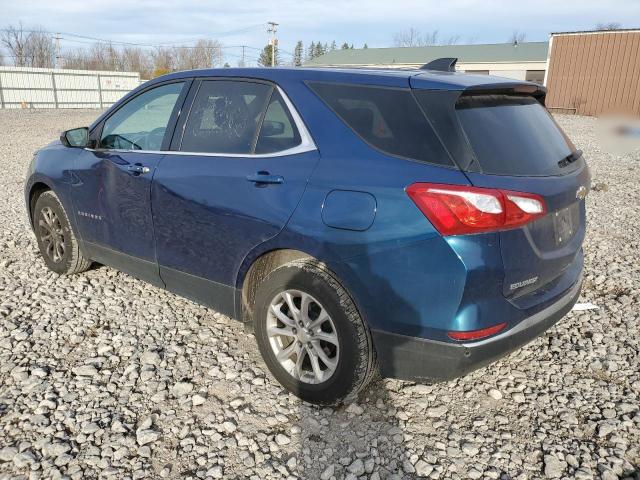 3GNAXJEV0LL134788 - 2020 CHEVROLET EQUINOX LT BLUE photo 2