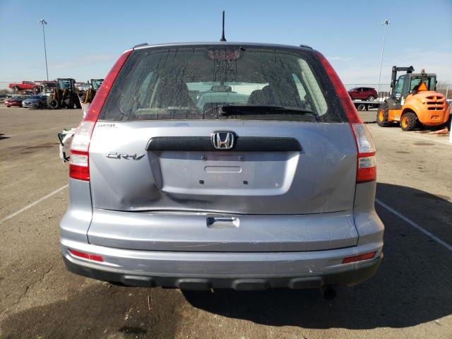 5J6RE3H33AL043251 - 2010 HONDA CR-V LX SILVER photo 6