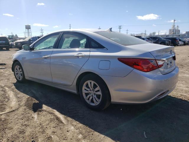 5NPEB4AC5BH153950 - 2011 HYUNDAI SONATA GLS SILVER photo 2