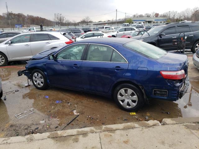 4T1BE46K98U262576 - 2008 TOYOTA CAMRY CE BLUE photo 2