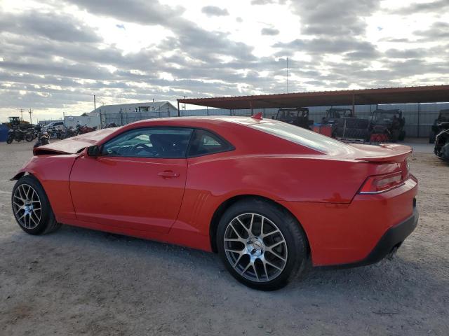 2G1FC1E34E9320437 - 2014 CHEVROLET CAMERO LT RED photo 2