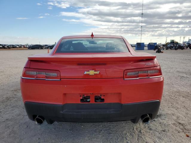 2G1FC1E34E9320437 - 2014 CHEVROLET CAMERO LT RED photo 6