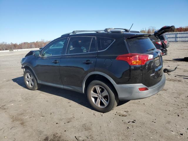 2T3WFREV2EW095858 - 2014 TOYOTA RAV4 XLE BLACK photo 2