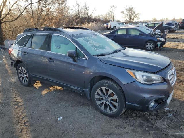 4S4BSAKCXH3237603 - 2017 SUBARU OUTBACK 2.5I LIMITED GRAY photo 4